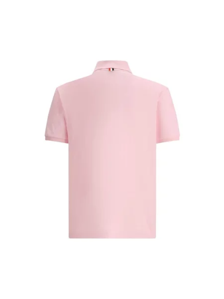 Koszulka polo Thom Browne różowa