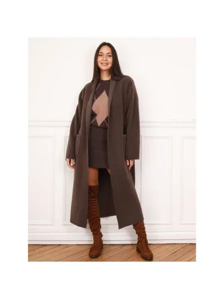 Pulover La Modeuse maro