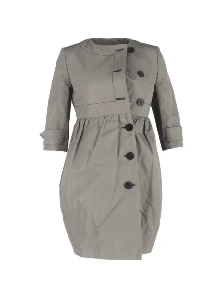 Płaszcz Stella Mccartney Pre-owned dzwony szary