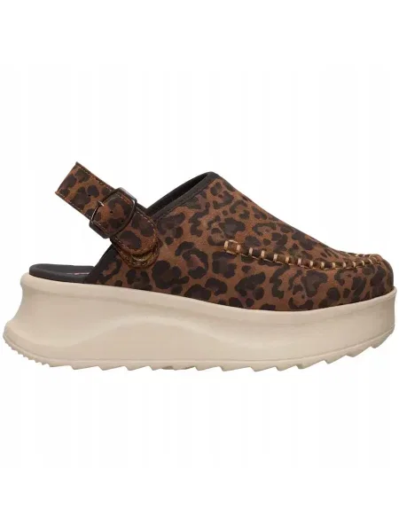 HeyDude Chodaki Delray Clog Suede czarne