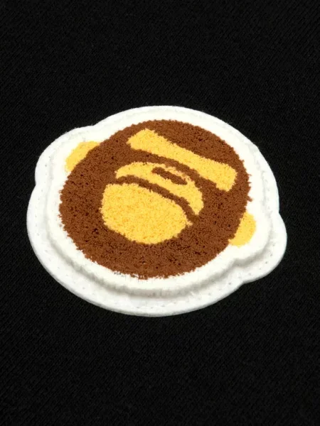 Hanorac Aape By A Bathing Ape cu autograf negru