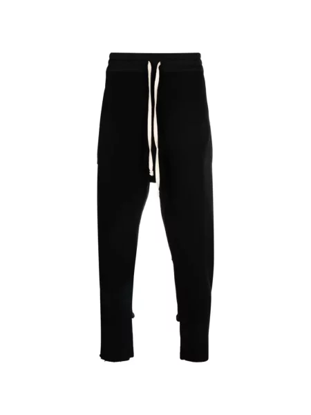 Decupat pantaloni Tessitura Body Couture alergare cu cordon negru