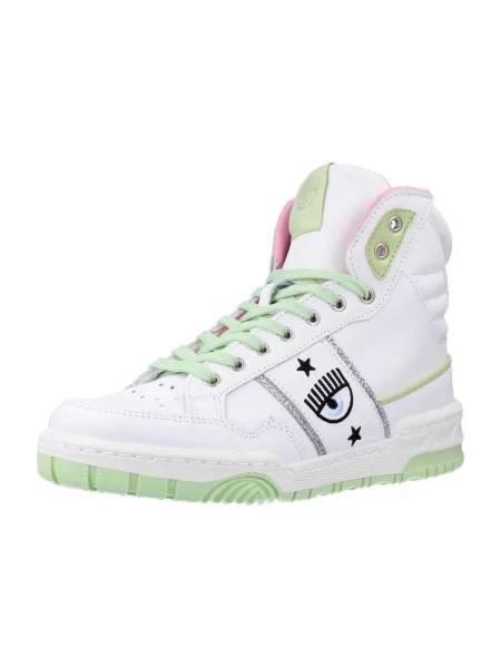 Pantofi Chiara Ferragni alb