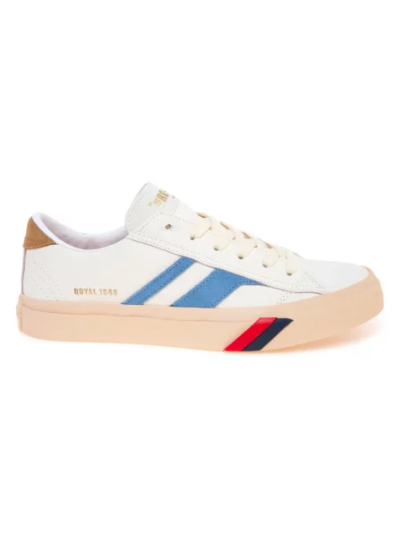 Sneakersy Pro Keds skórzane klasyczne białe