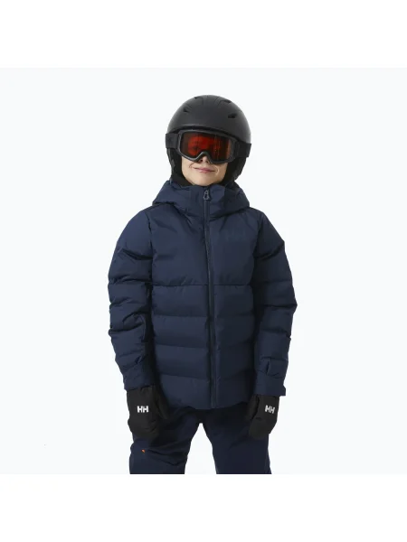 Helly Hansen gyermek sí kabát Kvitfjell Race Puffy tengerészkék. Méret: