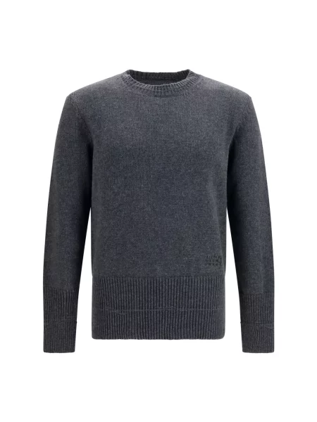 Maison Margiela sweter z wełną szary
