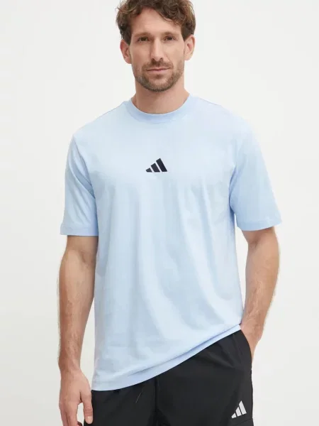 Tričko adidas Essential s potiskem modrá