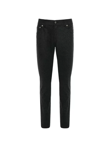 Pantaloni Richard J. Brown cu 5 buzunare negru