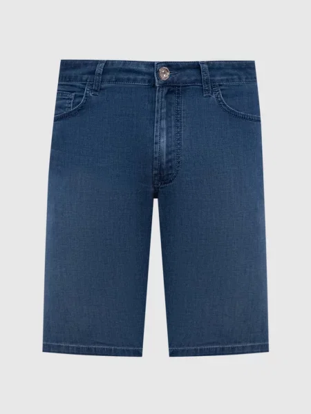 Джинсовые шорты Stefano Ricci синие