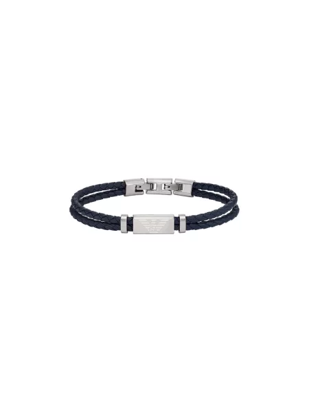 Emporio Armani bransoletka czarna