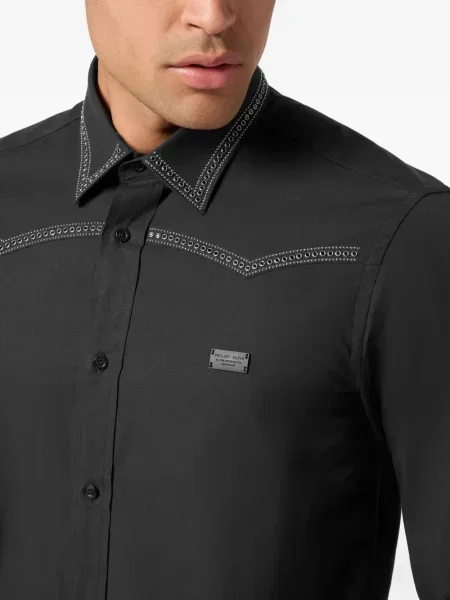 Cămașă Philipp Plein negru