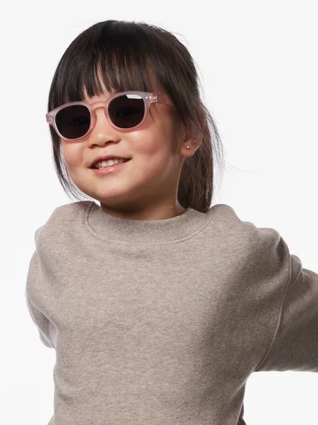 IZIPIZI slnečné okuliare detské KIDS ružová