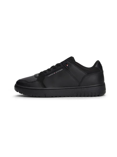 Pánske topánky Tommy Hilfiger Basket Core Lite Lth Mix black čierna