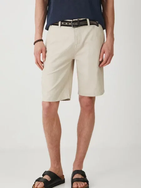 Medicine rövidnadrág férfi melange bézs
