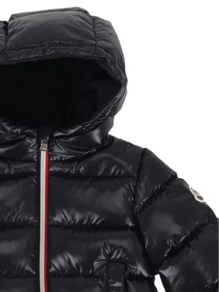 Kurtka dziecięca Moncler Enfant niebieska