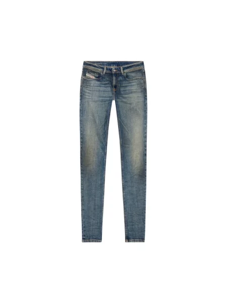 Jeansy Diesel z 5 kieszeniami niebieskie