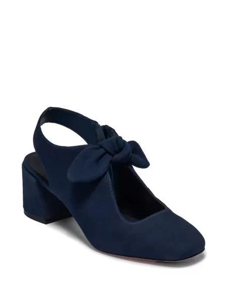 Pantofi cu toc Bernardo cu funde slingback albastru
