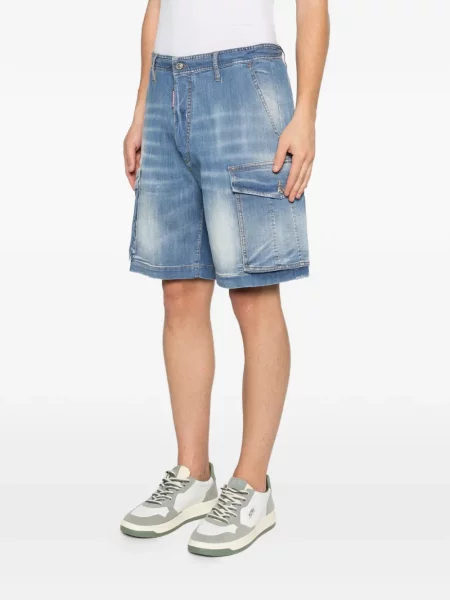 Džínové šortky Dsquared2 modré