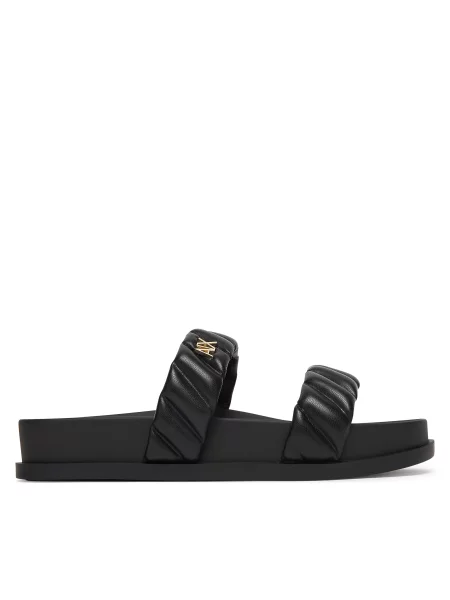 Шлепанцы Armani Exchange черные