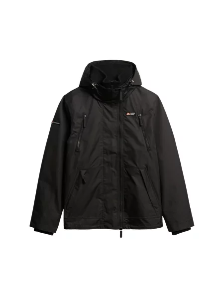 Kurtka Superdry z kapturem czarna