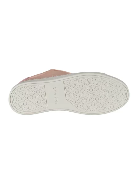 Trampki Calvin Klein skórzane różowe
