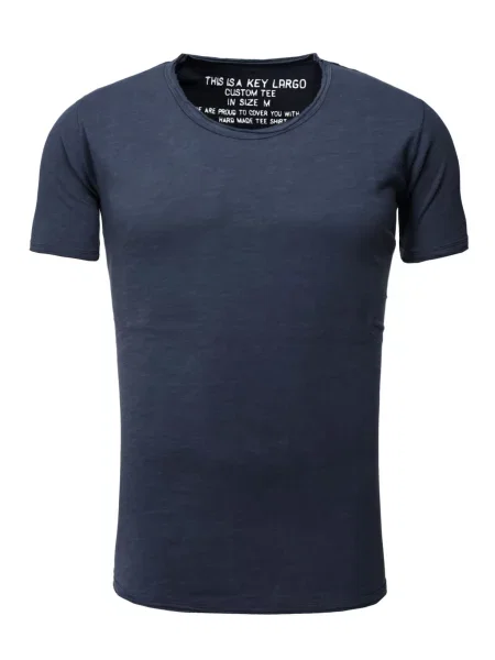 Key Largo Tricou BREAD bleumarin