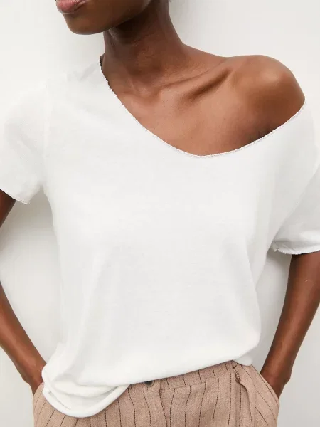 Kratka majica Answear.LAB bela