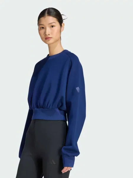 Свитшот Adidas синий