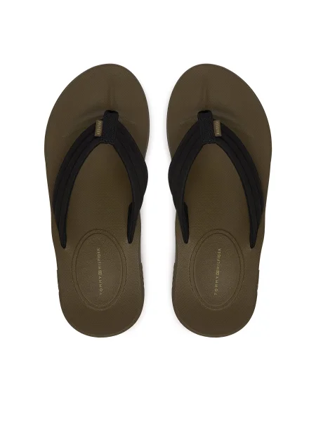 Șlapi Tommy Hilfiger negru