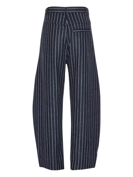 Pantaloni Henrik Vibskov albastru