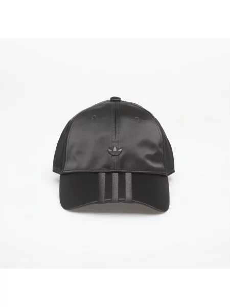 Σατέν κασκέτο Adidas Originals μαύρο