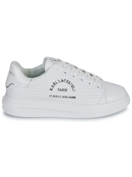 KARL LAGERFELD Sneakers Kapri alb