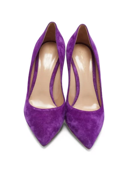 Pantofi cu toc Gianvito Rossi violet