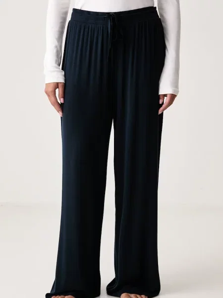 BOSS pyžamové nohavice dámske s modalom SHINY RIB_Pants