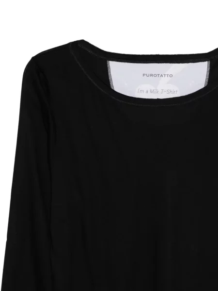 Tricou mânecă lungă Purotatto negru