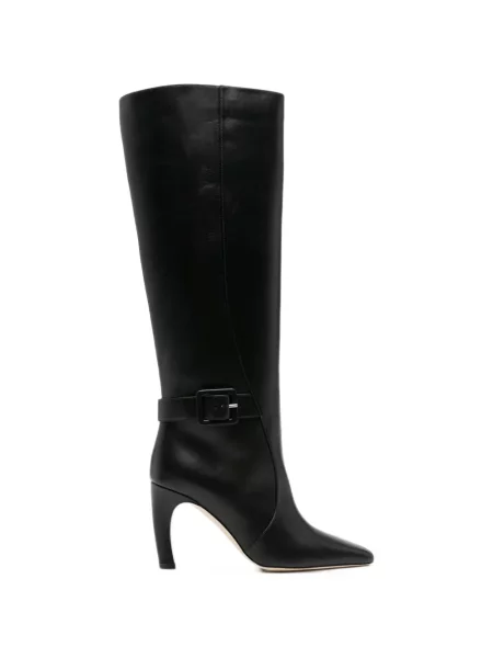 Botine Malone Souliers cu cataramă cu bretele negru