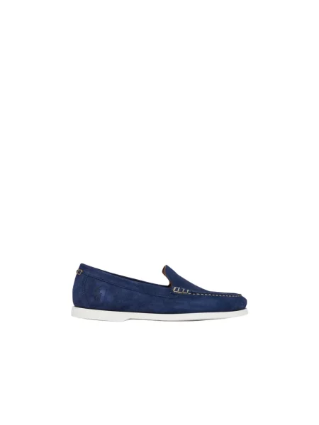 Polo Ralph Lauren mokasyny zamszowe Merton Vnetn granatowy niebieskie