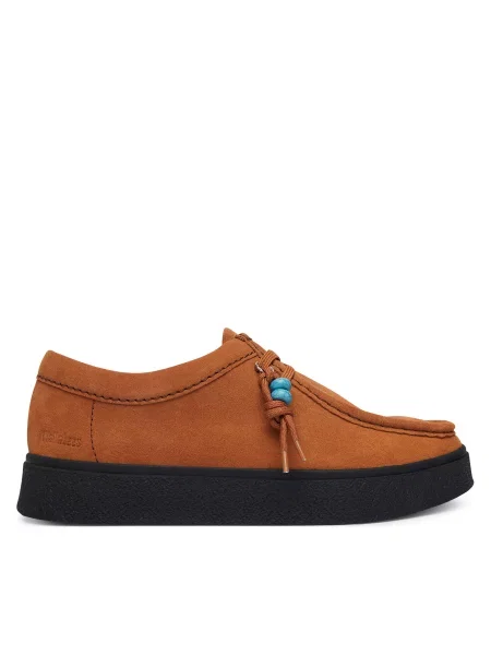 Clarks Nizki čevlji Boxbee Walla rjava