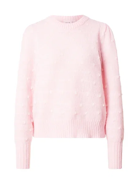 VILA Pulover VIDOTTIE' roz