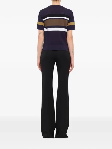 Pulover Kenzo cu broderie albastru