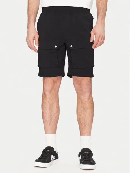 Resteröds pantaloni scurți Malone shorts bărbați negru