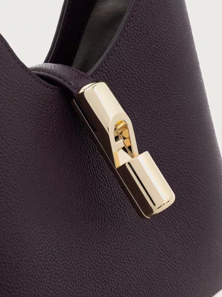 Кожаная сумка хобо Furla