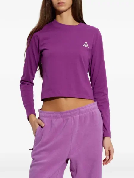 Μακρύς φούτερ Nike με ψηλή μέση από ζέρσεϋ κόκκινο
