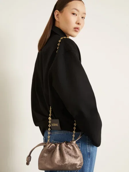 Loewe Kabelka Flamenco Mini hnědá