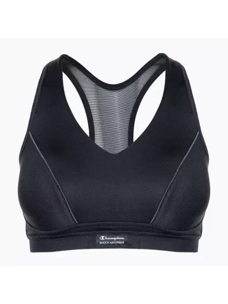 Biustonosz treningowy Shock Absorber Padded Sports black czarny