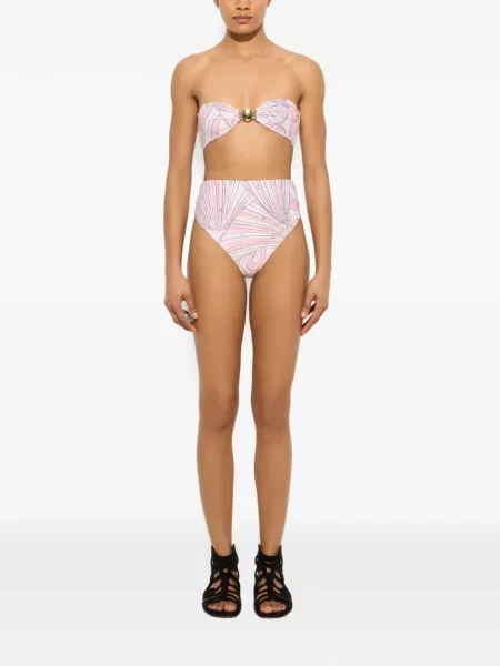 Top Pucci cu imagine roz