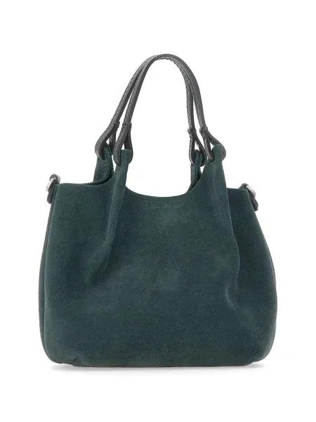 Τσάντα shopper Gianni Chiarini σουέτ πράσινο