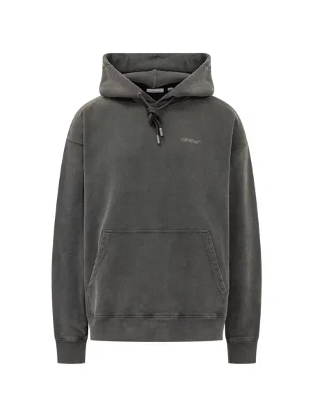 Mikina s kapucňou Off-white biela