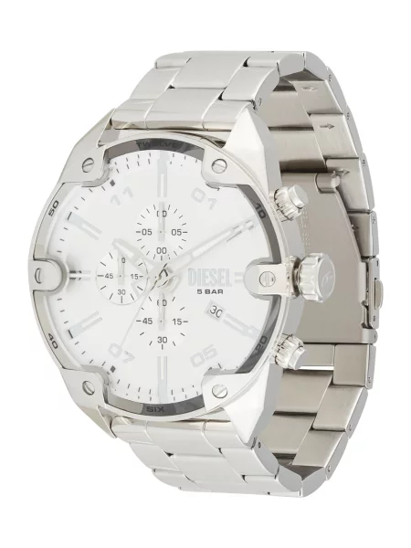 DIESEL Ceas analogic argintiu