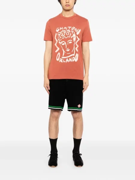 Tricou Chateau Orlando cu imagine roșu